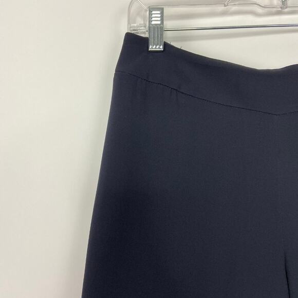 Giorgio Armani Dark NAVY BLUE 100% Silk Trouser Pants - Picture 4 of 8